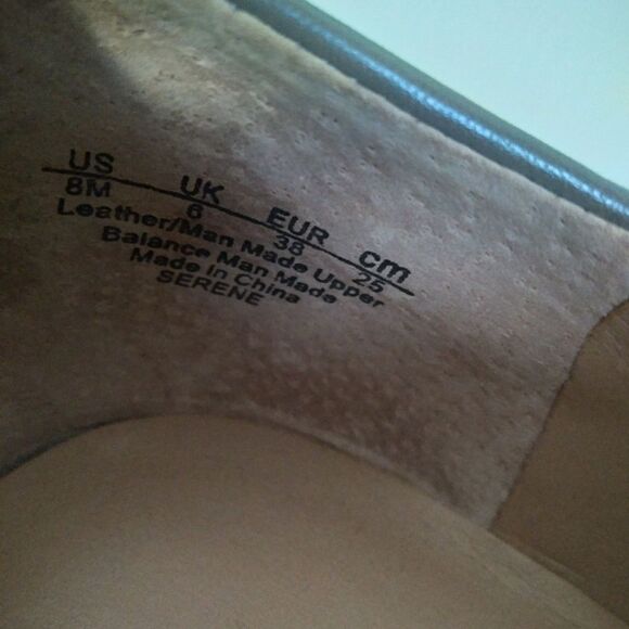 Franco Sarto Serene Tan Leather Suede Stiletto Heel Ankle Booties Women's Size 8 - Picture 7 of 14